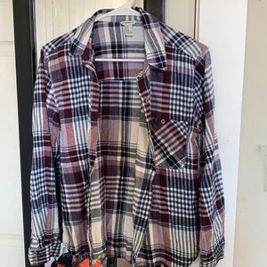 Forever 21 plaid flannel